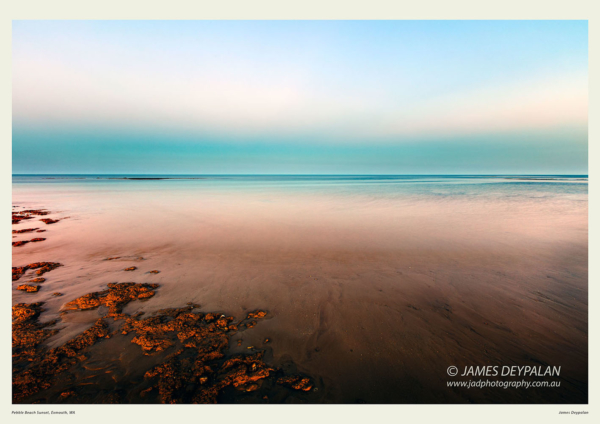 pebble-beach-sunset-exmouth-wa